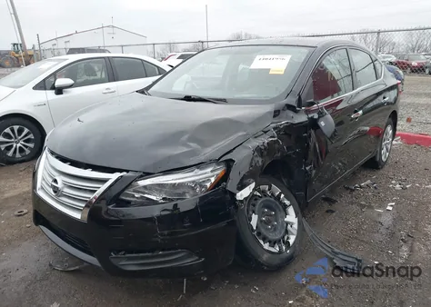 2014 Nissan Sentra Sv from USA, damaged, VIN 3N1AB7AP4EY320053